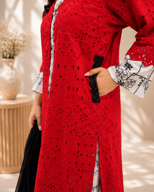 Crimson Grace – 3 Piece Ready to Wear Lawn Suit