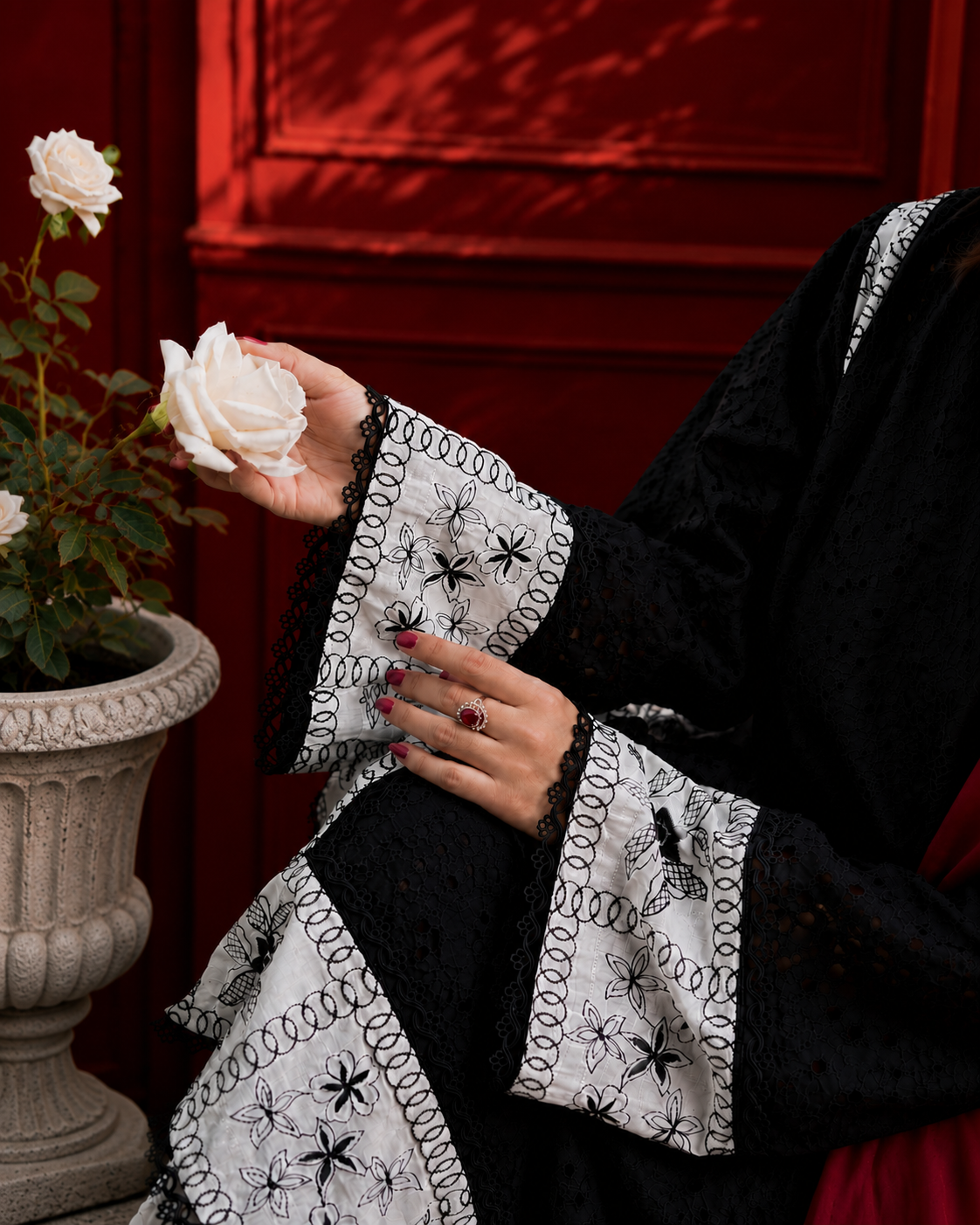 Midnight Noir – 3 Piece Ready to Wear Lawn Suit